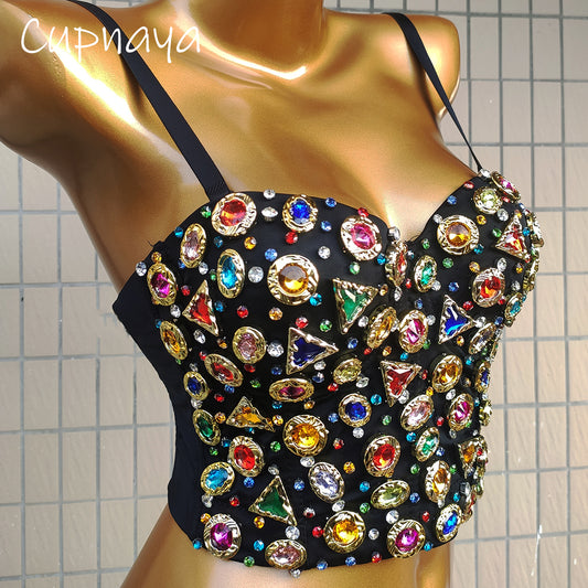 Light Up The Room Rhinestone Corset