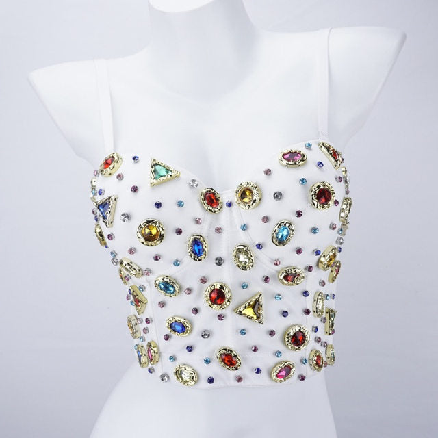 Light Up The Room Rhinestone Corset